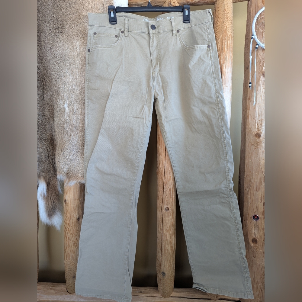 Wrangler Men's Beige Retro Slim Fit Jeans, Size 34x32